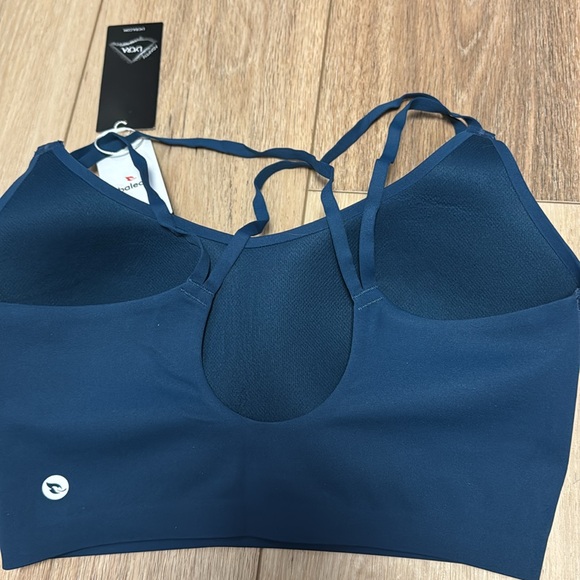BALEAF NWT M (says L/XL) freeleaf collection blue sports longline Bra - Picture 5 of 6